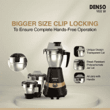 HAVELLS GHFMGEDK090 Denso 900 W Mixer Grinder | 3 Jars