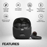 JBL Tune Flex TWS Bluetooth Headset | Black