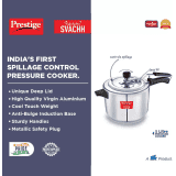 Prestige Svachh Nakshatra Plus Induction Bottom Pressure Cooker | 5 L | Aluminium | 10734