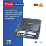 Prestige PIC 20.0 Induction Cooktop | 1600 W | Black