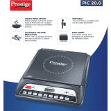 Prestige PIC 20.0 Induction Cooktop | 1600 W | Black