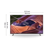 Sony Bravia Smart LED Google TV | KD-65X82L | 165 cm (65 Inch) | 4K Ultra HD | Black