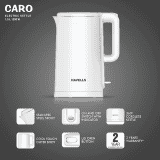 Havells Caro 1.5 litre Double Wall Electric Kettle | 1250 Watt | White