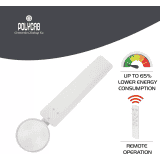 Polycab Airika BLDC 3 Blade Ceiling Fan | 1200 mm | White