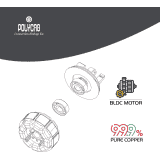 Polycab Airika BLDC 3 Blade Ceiling Fan | 1200 mm | White