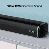 boAt Aavante Bar 2400 Bluetooth Soundbar | Wired Subwoofer | 5.1 Channel | Black