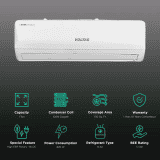 VOLTAS Vertis 5 in 1 Convertible 1 Ton 5 Star Inverter Split AC |  I/D-4503458 SAC 125V VERTIS EMERALD