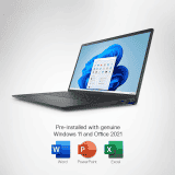 DELL/Inspiron Intel Core i5/11th Gen 1135G7/(8 GB/512 GB SSD/Windows 11 Home)/Inspiron 3511/Thin and Light Laptop/(15.6 inch, Carbon Black, 1.8 kg, With MS Office)
