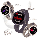 Fire-Boltt Virgo 1.09" Round Dial Smartwatch | Violet