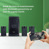Philips Bluetooth Home Audio Speaker | 100 W | 5.1 Channel | Black | TAV7587/94