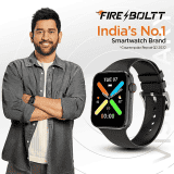 Fire-Boltt Visionary 1.78" AMOLED Bluetooth Calling Smartwatch  | Black