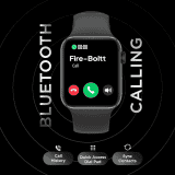 Fire-Boltt Visionary 1.78" AMOLED Bluetooth Calling Smartwatch  | Black