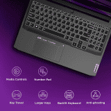 Lenovo IdeaPad Gaming 3 Intel Core i5-11320H | 8GB/512GB SSD | 82K101R9IN | FHD IPS 144Hz Gaming Laptop | Shadow Black/2.25Kg