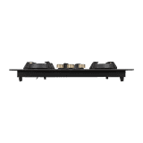 Faber Utopia Pro Toughened Glass Top Automatic Electric Hob | 3 Burner | Black | HT 783 BR CI