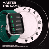 CORSECA Snugar Multifunction Calling Smart Watch Smartwatch | Green Strap
