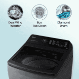 SAMSUNG Fully Automatic Top Load Washing Machine | WA10BG4546BDTL | Dark Gray