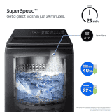 SAMSUNG Fully Automatic Top Load Washing Machine | WA10BG4546BDTL | Dark Gray