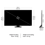 Samsung | 65 inches | 4K Ultra HD | Smart Neo QLED TV | QA65QN85CAKLXL | Titan Black