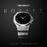 Fire-Boltt Royale Luxury Stainless Steel 1.43 | BT calling Smartwatch | Silver Strap