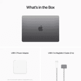 APPLE 2022 MacBook AIR Apple M2 | 8 GB | 512 GB SSD | Mac OS Monterey | MLXX3HN/A | 13.6 Inch | Space Grey | 1.24 Kg