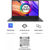 ASUS Vivobook Go 15 Thin & Light Laptop | AMD Ryzen 5 7520U | 15.6" FHD OLED | Black | E1504FA-LK542WS
