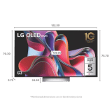 LG | 55 Inch | OLED Ultra HD | 4K | OLED55G3PSA | Smart WebOS TV