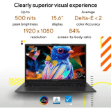 ASUS Vivobook Go 15 Thin & Light Laptop | AMD Ryzen 5 7520U | 15.6" FHD OLED | Black | E1504FA-LK542WS