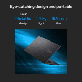 ASUS Vivobook Core i9 | 6 GB RAM/1TB SSD | 14X OLED| 4GB RTX 3050 | K3405VCB-KM951WS | Windows 11 Home | Black