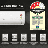 LG 1.5 Ton 3 Star RSNQ18DNXE Inverter Split AC | White