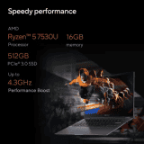 ASUS Vivobook S 14 Flip 2023 | Ryzen 5 Hexa Core 7530U | 16 GB/512 GB SSD | Windows 11 Home | TN3402YAB-LZ541WS | 2 in 1 Laptop | 14 Inch | 1.50 Kg With MS Office | Quiet Blue