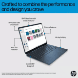 HP | OLED Eyesafe Intel Evo | Intel Core i7 | 13th Gen 1355U | 16 GB | 1 TB SSD | ef2033TU | Nocturne Blue | Thin and Light Laptop