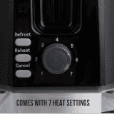Havells Crisp Plus 750-Watt Pop-up Toaster | Black