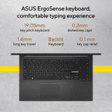 ASUS Vivobook Go 15 Thin & Light Laptop | AMD Ryzen 5 7520U | 15.6" FHD OLED | Black | E1504FA-LK542WS