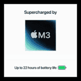Apple MacBook Pro M3 | Chip With 8 Core CPU | 10 Core GPU Mac OS Laptop | 8GB /512GB
