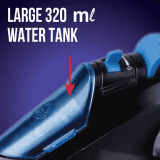 Havells Plush Steam Iron | 1600 W | Black