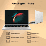 SAMSUNG Galaxy Book3 Thin and Light Laptop | Intel Core i7 13th Gen 1355U | NP750XFG-KB3IN | 16 GB/512 GB SSD/Windows 11 Home | Silver