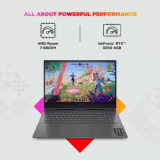 HP Omen Ryzen 7 AMD Ryzen 7 Octa Core Gaming Laptop | 16 GB/512 GB SSD/Windows 11 Home/4 GB Graphics/NVIDIA GeForce RTX 3050 / 6800H | 16-n0050AX | Mica Silver