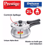 Prestige Deluxe Alpha Svachh 2 L Induction Bottom Pressure Cooker