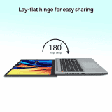 ASUS Vivobook S 15 OLED 2023 Intel Core EVO i5-13500H Thin & Light Laptop | S5504VA-MA543WS | 13th Gen | 15.6″ | 39.62 cm | 2.8K 120Hz OLED | 16GB | 512GB SSD | Windows 11 | Office 2021 | 75WHr | Silver | 1.7 kg