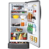 LG 205 L Direct Cool Single Door 5 Star Refrigerator | Smart Inverter Compressor | GL-D221APZZ | Shiny Steel