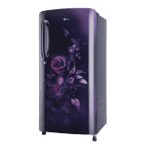 LG 190 Litres 3 Star Direct Cool Single Door Refrigerator |  with Stabilizer Free Operation | GL-B201ABED.ABEZEB | Blue Euphoria |
