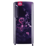 LG 190 Litres 3 Star Direct Cool Single Door Refrigerator |  with Stabilizer Free Operation | GL-B201ABED.ABEZEB | Blue Euphoria |