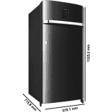 SAMSUNG 184 L Direct Cool Single Door 3 Star Refrigerator | RR21C2J23BX/HL | Luxe Black