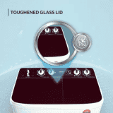 Haier | HTW75-1169 | 7.5 kg | Semi Automatic | Top Load | Washing Machine Multicolor
