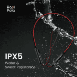 Hapi Pola FLEXIPRO Wireless stereo headset | 8Hrs playtime Neckband | Bluetooth Headset