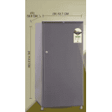 LG | GL-B199GGXB | 185 L  | Direct Cool Single Door | 1 Star | Refrigerator | Dim Grey