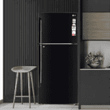 LG 1 Star Frost Free Double Door Convertible Refrigerator | Door Cooling | Inverter Compressor | Express Freeze | Multi Air Flow | 412 L | GL-T432AESR | Ebony Sheen