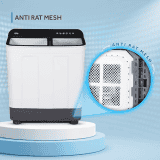 Haier 8.5 kg Top Load Washing Machine  | HTW85-178BK | Black |