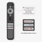 TCL 139 cm 55 inches  4K Ultra HD Smart QLED Google TV 55T6G  | Black |