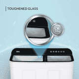 Haier 8.5 kg Top Load Washing Machine  | HTW85-178BK | Black |
